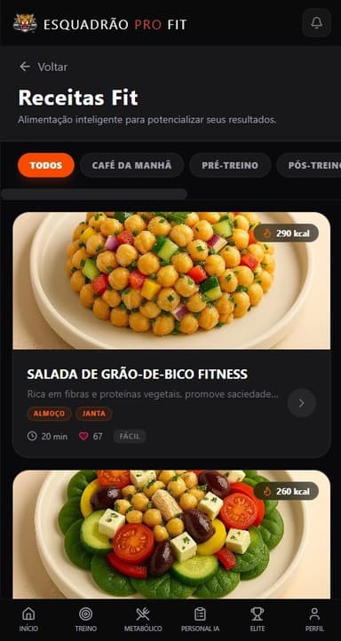 Receitas Fitness